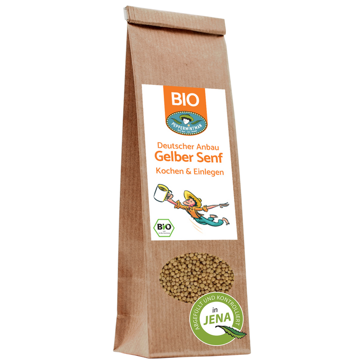Bio Senfkörner Weiß - Deutscher Anbau
