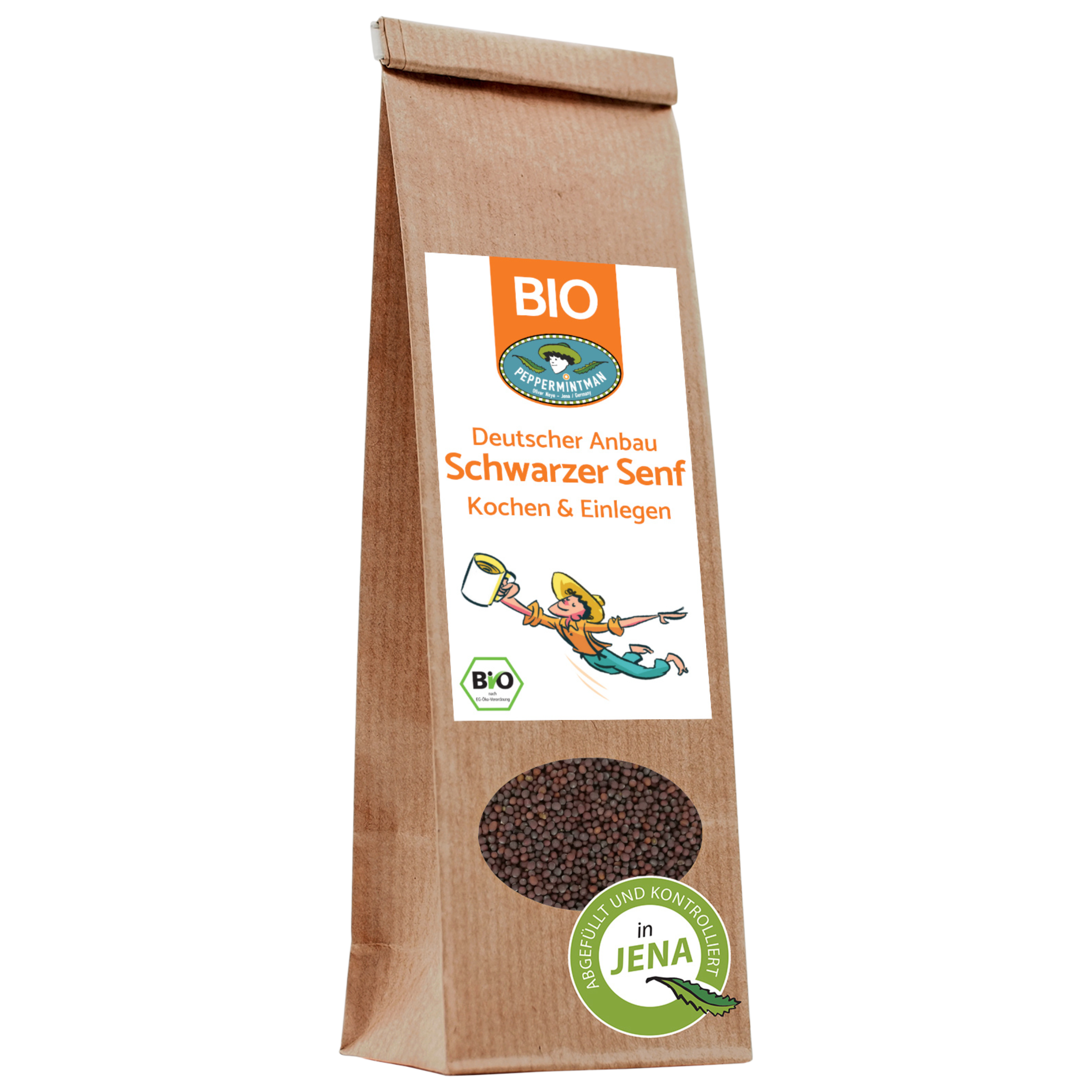 Bio Senfkörner Schwarz - Deutscher Anbau