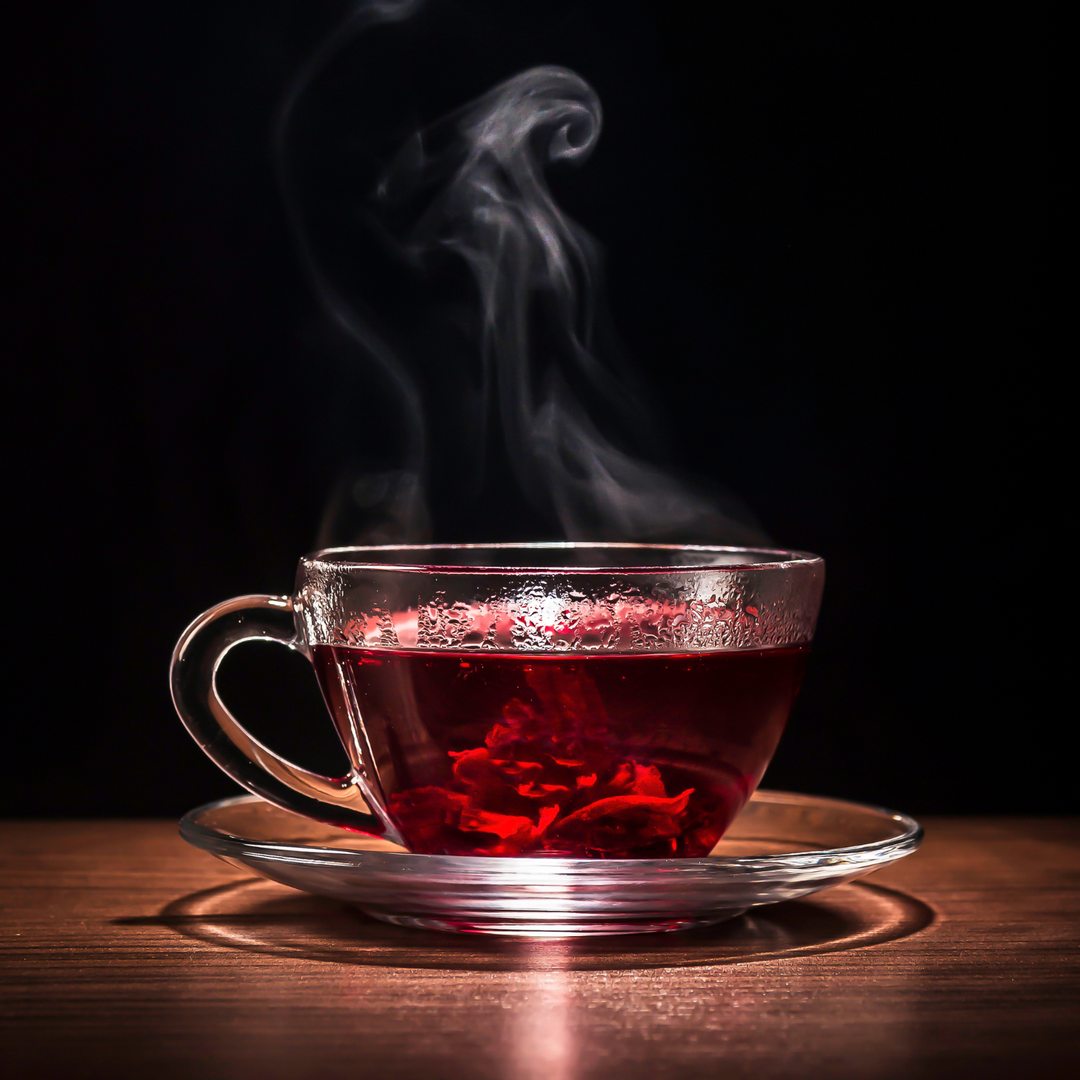 Red Hibiscus Flowers - Hot & Cold