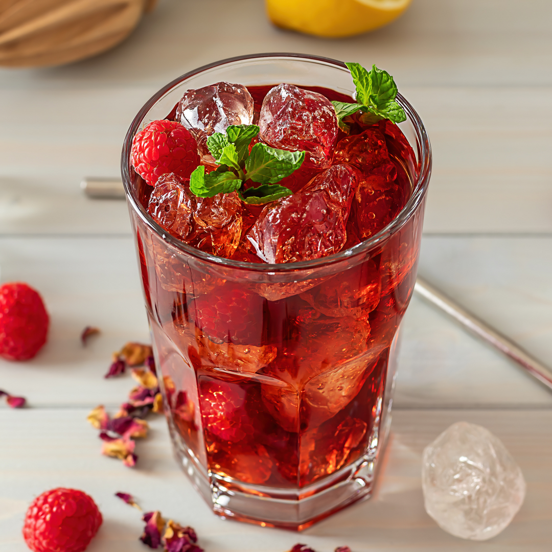 Red Hibiscus Flowers - Hot & Cold