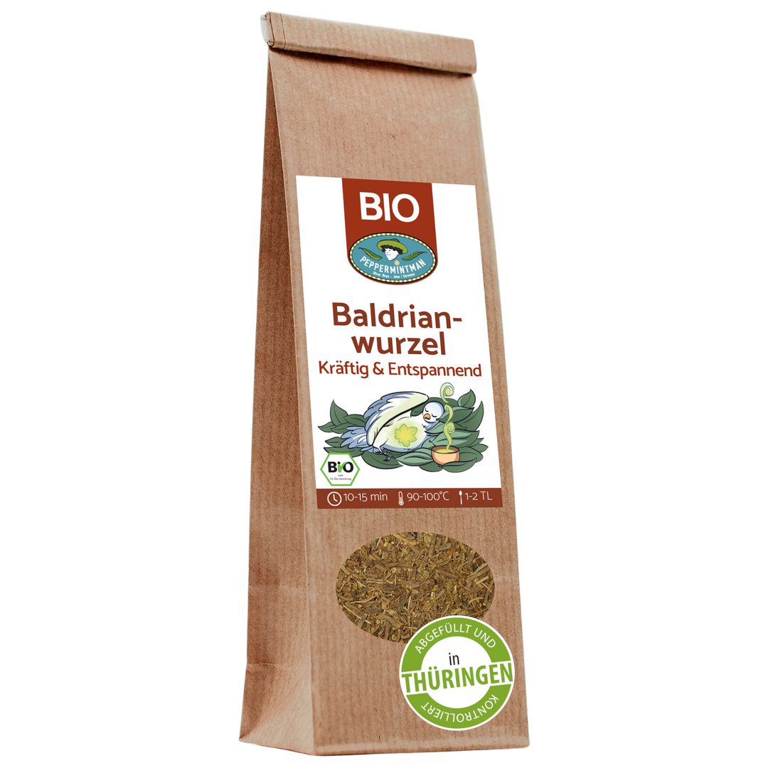 Valerian root, cut, organic