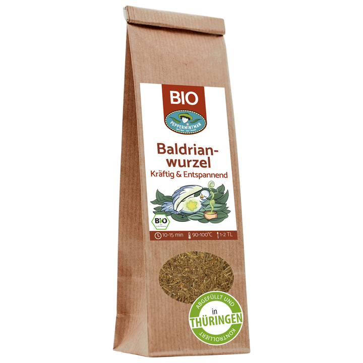 Valerian root, cut, organic