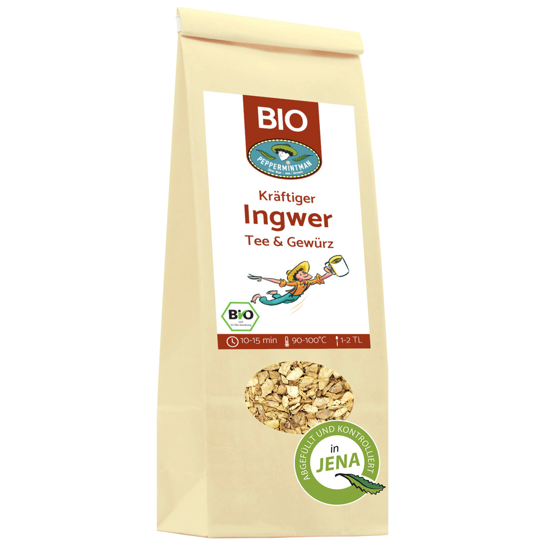Thé au gingembre biologique - tranché