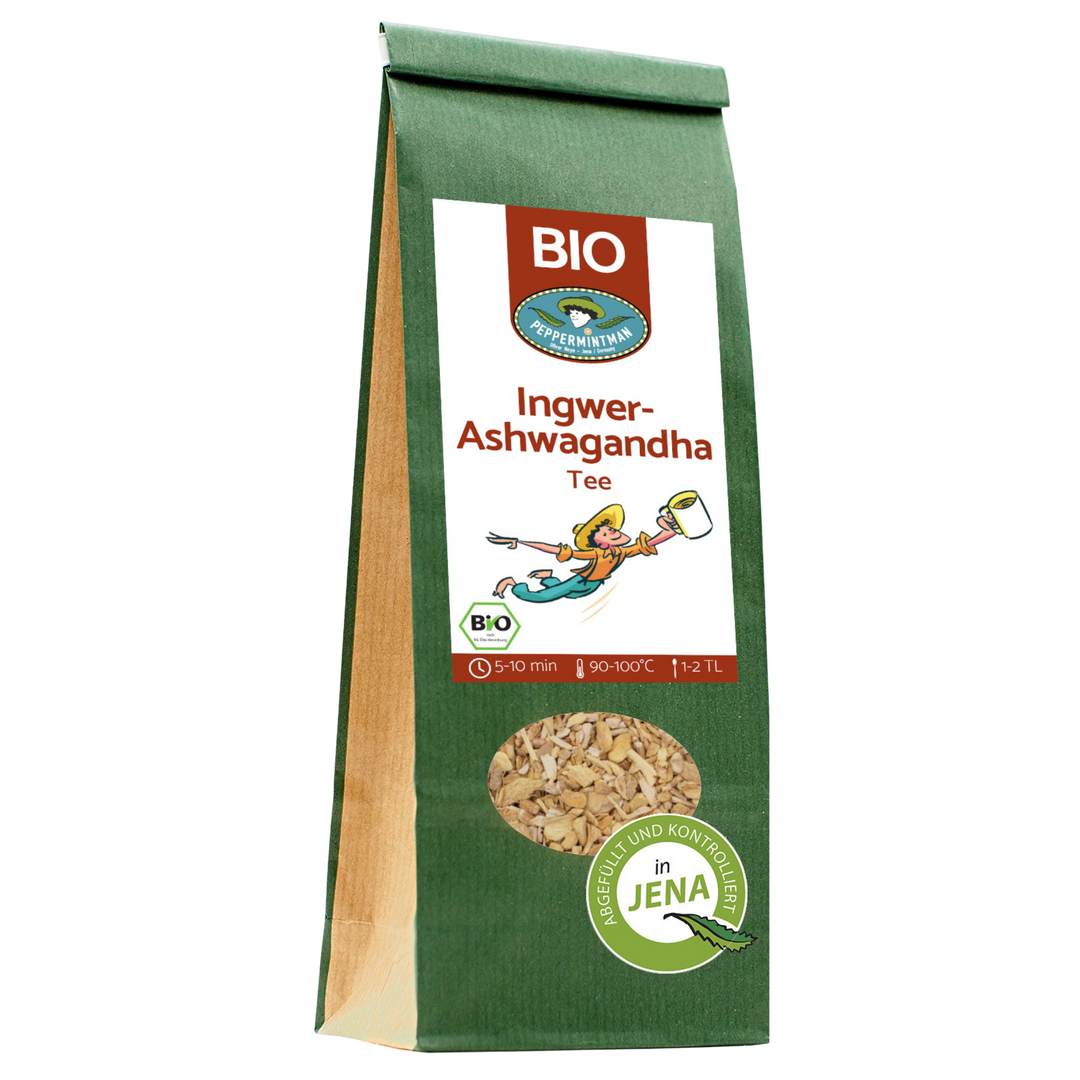 Thé Ashwagandha au gingembre biologique
