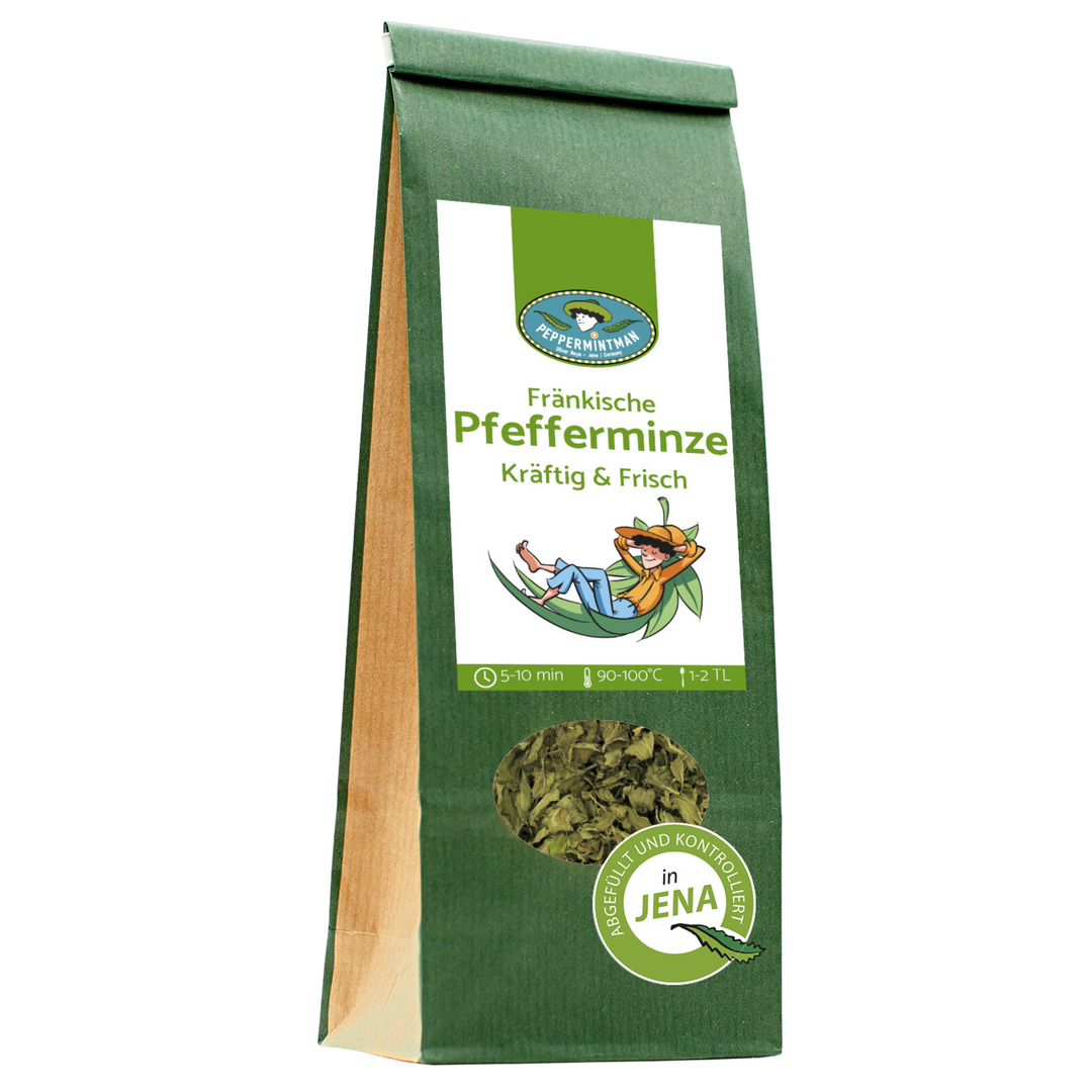 Franconian peppermint tea - leaf krill