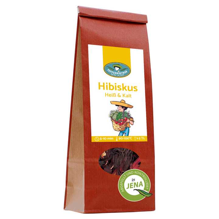 Fleurs d'hibiscus rouge - chaud et froid