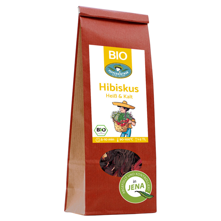 Organic Red Hibiscus Flowers - Hot &amp; Cold