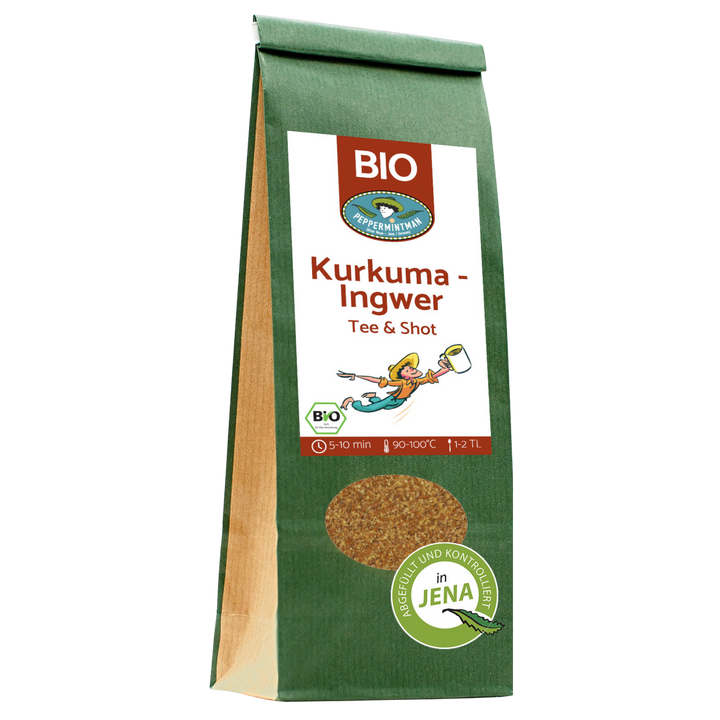 Tisane curcuma gingembre bio