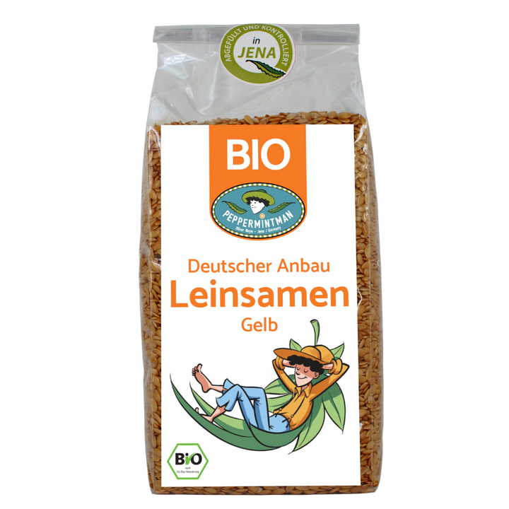Graine de lin jaune biologique - culture allemande