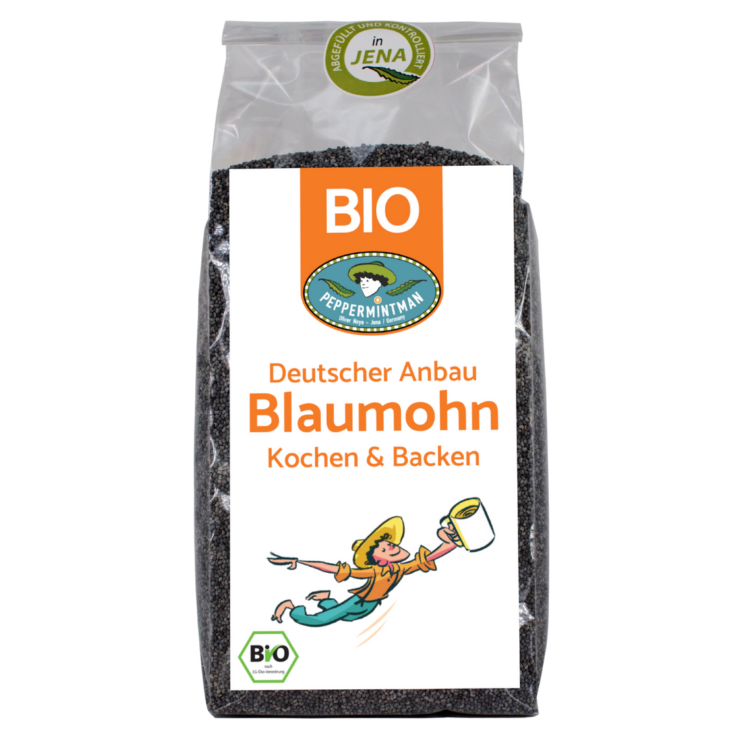 Organic blue poppy - German cultivation