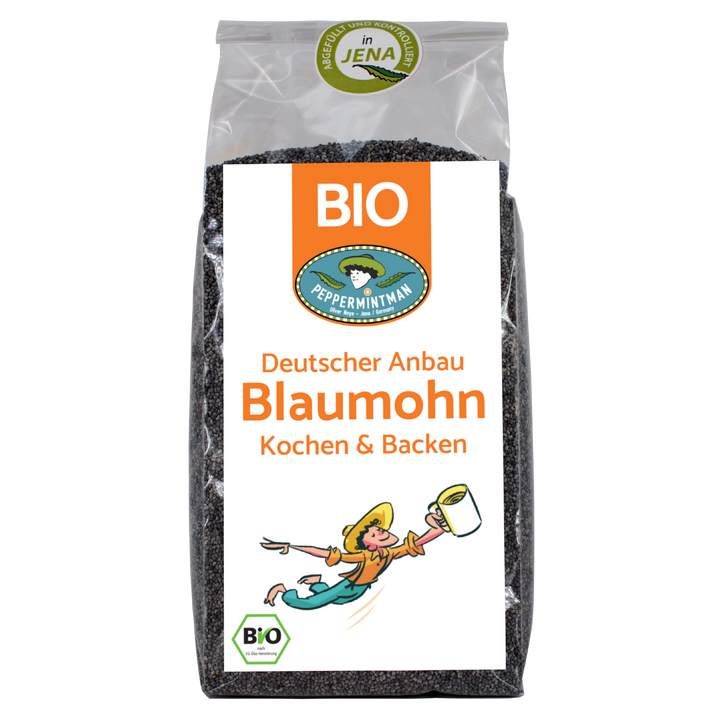 Organic blue poppy - German cultivation