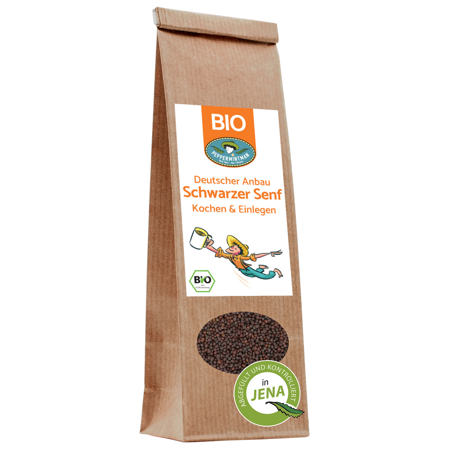 Bio Senfkörner Schwarz - Deutscher Anbau