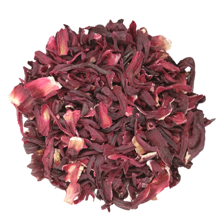 Fleurs d'hibiscus rouge - chaud et froid