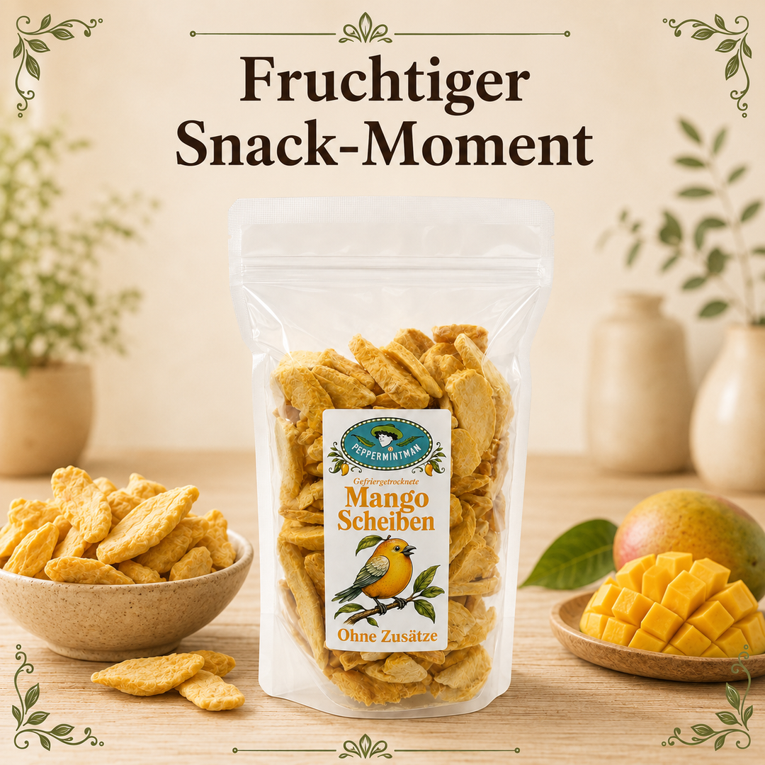 Mango, Scheiben, gefriergetrocknet, 100 % natürlich