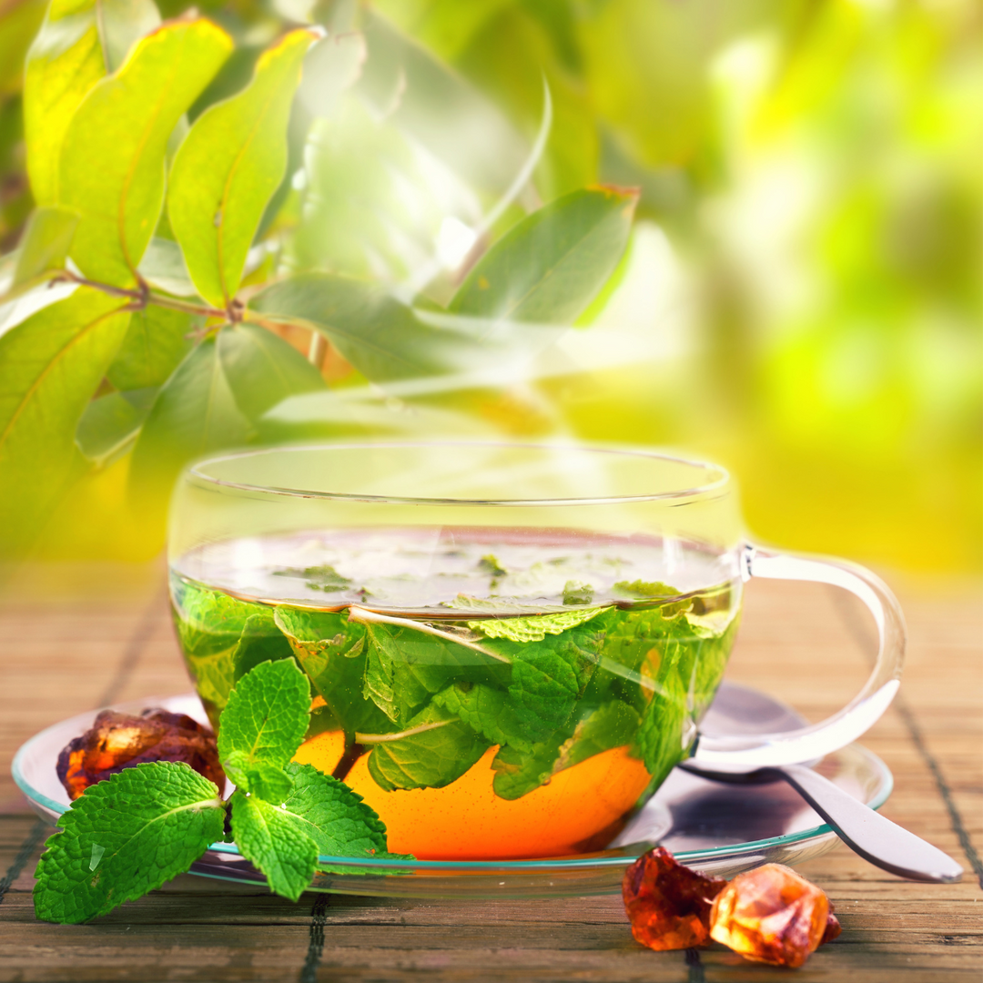 Thé à la menthe franconienne - feuilles de krill