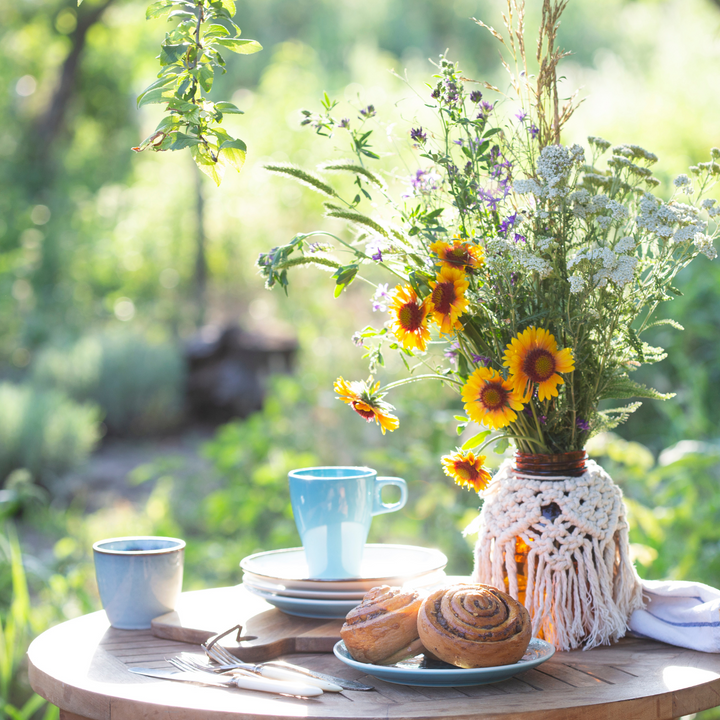 Thé bio pour petit-déjeuner - mélange d'herbes douillet