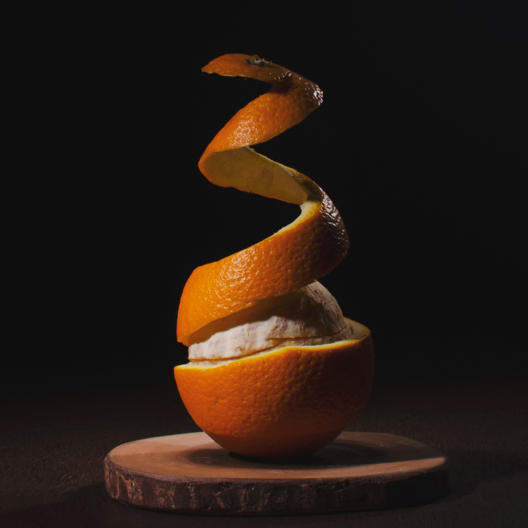 Orangenschalen - Tee & Punsch & Backen