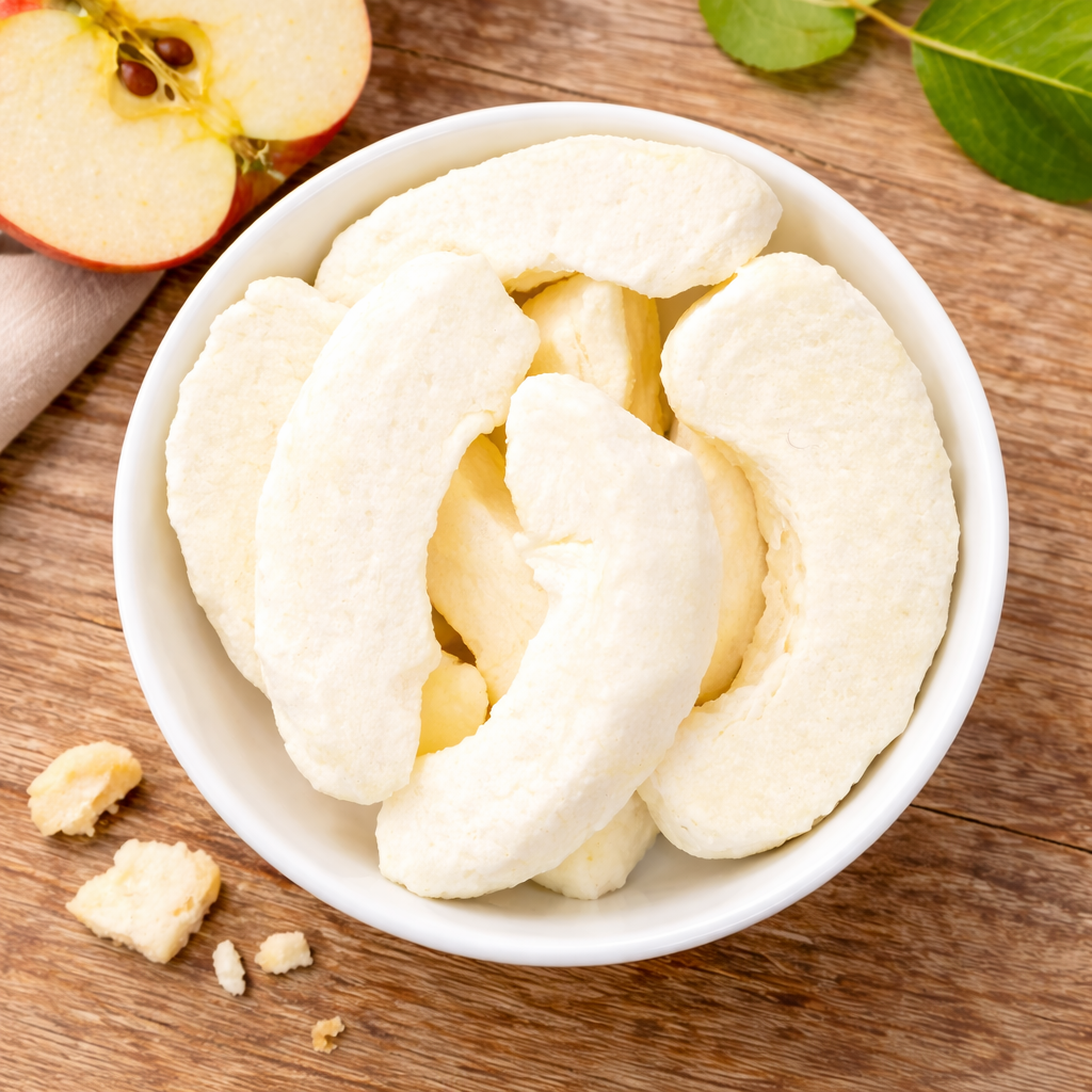 Apfelscheiben - gefriertr. - 100 % natürlich