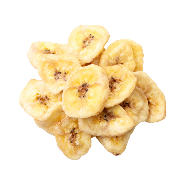 Student food - strawberry, banana, pineapple - freeze-dried