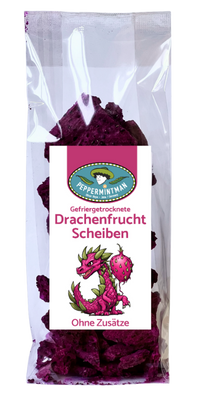 Drachenfrucht, Scheiben, gefriergetrocknet, 100 % natürlich