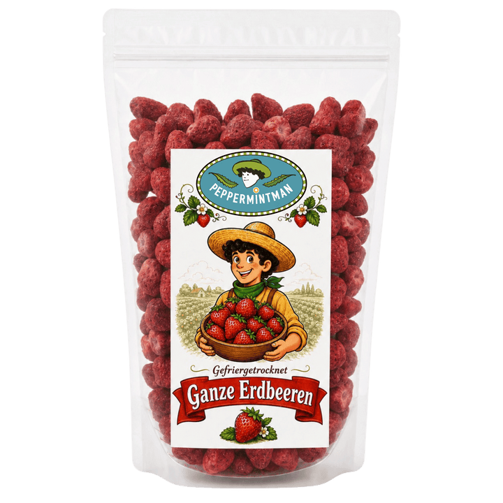 Erdbeeren - ganze gefriergetrocknete Früchte - 100 % natürlich