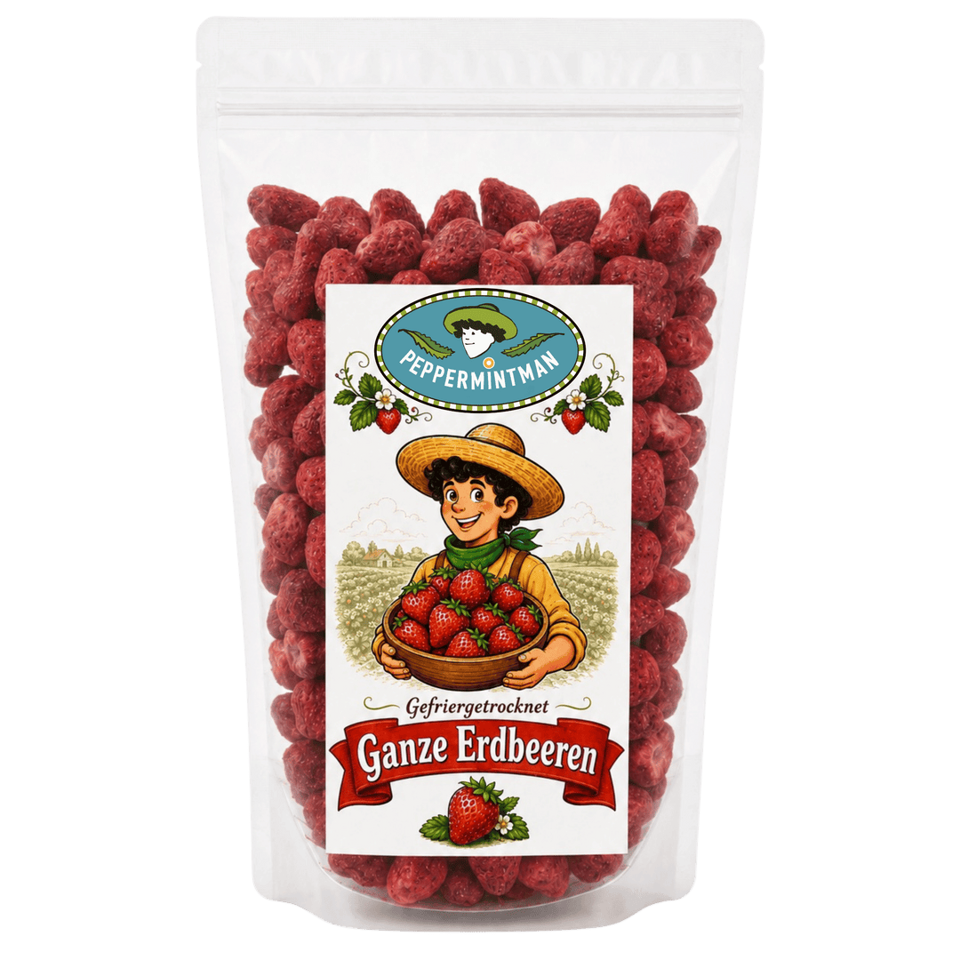 Erdbeeren - ganze gefriergetrocknete Früchte - 100 % natürlich