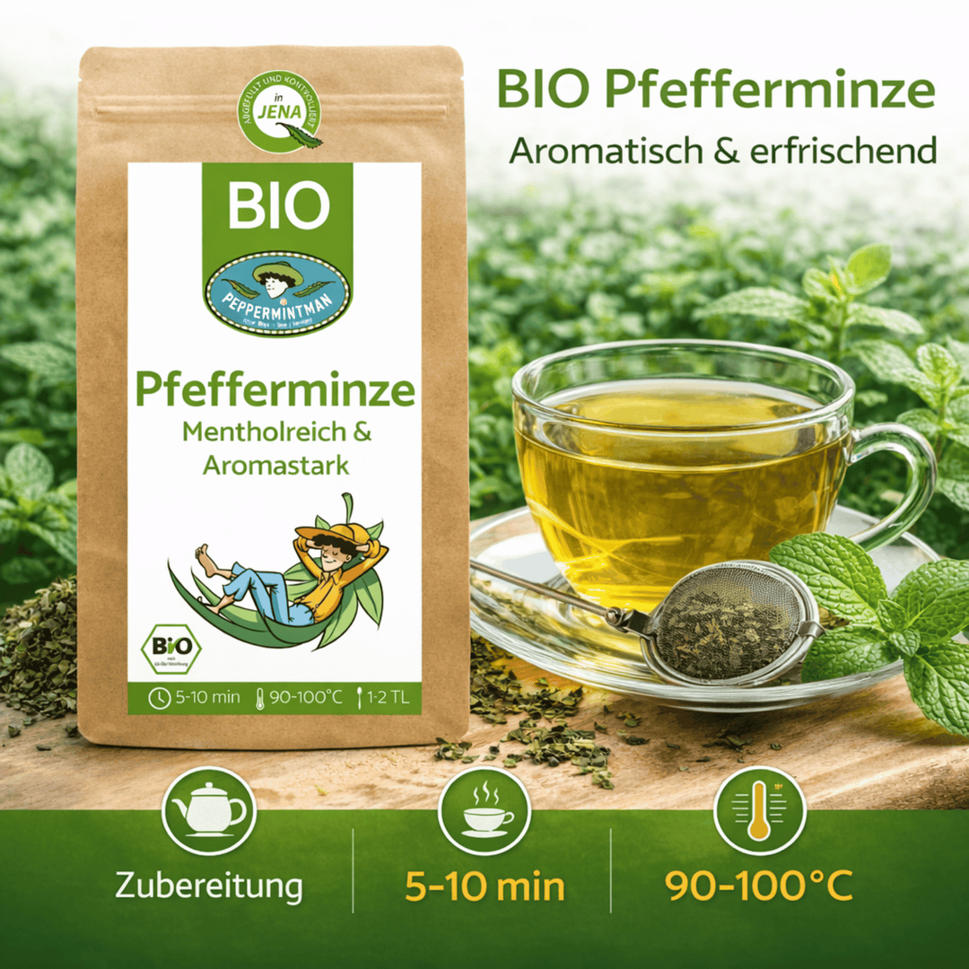 Pfefferminze, Europäisch, Bio