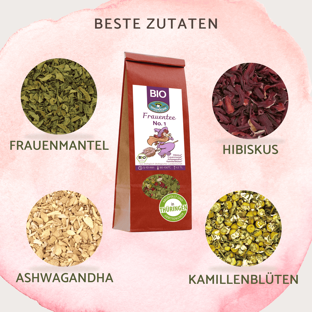 Bio Kräutertee Frauentee No. 1 - Mischung aus traditionellen Kräutern