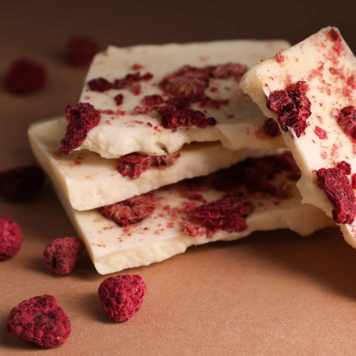 Raspberries - Crunch - 100% natural pieces, freeze-dried