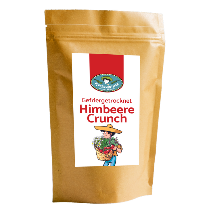 Raspberries - Crunch - 100% natural pieces, freeze-dried