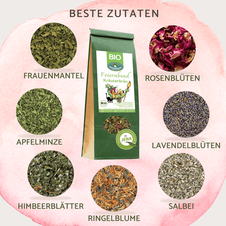 Tisane bio "Infusion d'herbes après le travail"