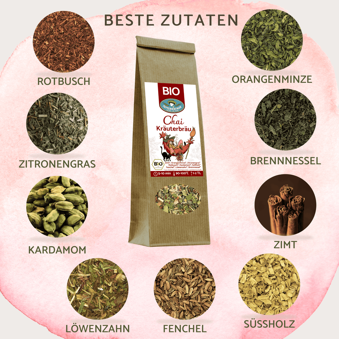 Chai-Kräuterbräu, Bio